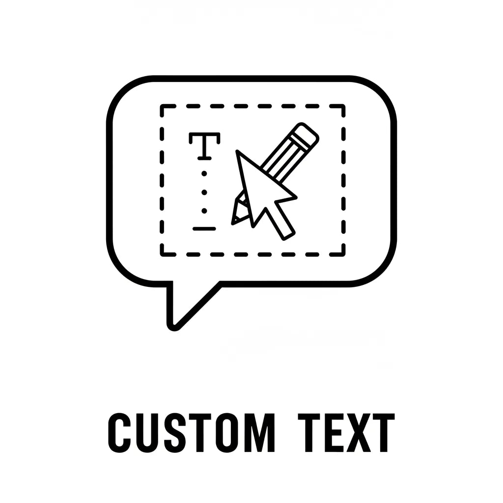 Custom Text Personalisation