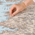 UK & Ireland Push Pin Map – Blue & Beige